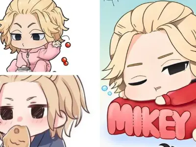Bộ sưu tập ảnh Mikey chibi siêu cute cho fan Tokyo Revengers