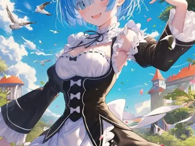 Top những ảnh Rem đẹp nhất cho fan của Re:Zero