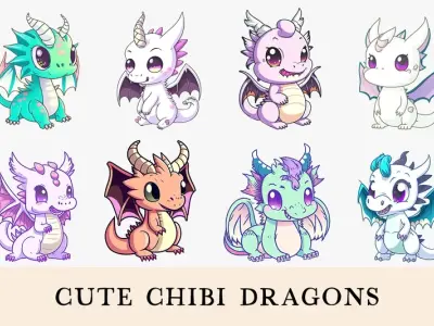 Khám phá bộ sưu tập ảnh rồng chibi siêu ngộ nghĩnh