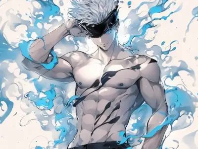 Ảnh Satoru Gojo cực đẹp và dễ thương khiến fan mê mẩn