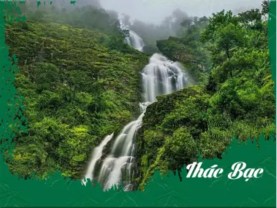 Thác Bạc hùng vĩ giữa lòng thiên nhiên Sapa tươi đẹp