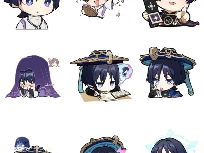 Ảnh Wanderer chibi siêu đáng yêu dành cho fan anime