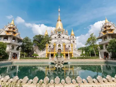 Khám phá Chùa Bửu Long với kiến trúc đậm chất Thái Lan
