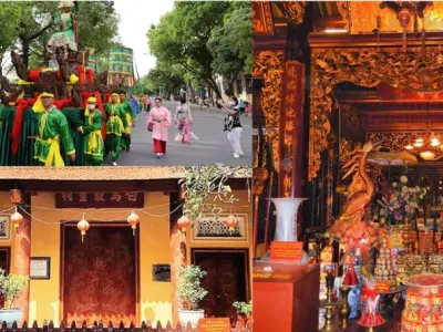 Vẻ đẹp huyền bí của Đền Bạch Mã giữa lòng phố cổ Hà Nội