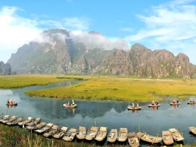 Đầm Vân Long - Chốn bình yên giữa non nước Ninh Bình