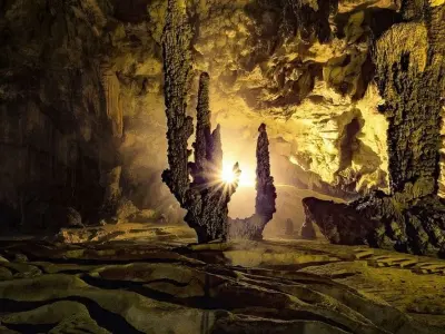 Động Ngườm Ngao - Nơi kỳ thú của thạch nhũ và dòng suối mát