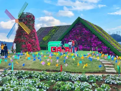 Vườn hoa Đà Lạt - Thiên đường ngàn sắc rực rỡ