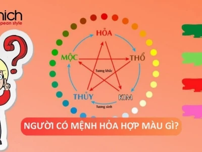 Các màu hợp mệnh Hỏa 2026: Bí quyết chọn sắc màu may mắn