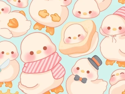 Khám phá bộ sưu tập ảnh vịt chibi cute đỉnh cao 2026