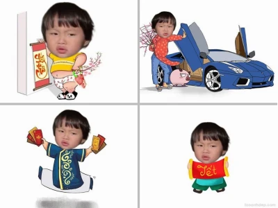 Mẫu ảnh chibi ghép đầu cho bé trai: Khám phá phong cách độc đáo 2026