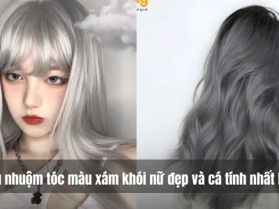 Màu Bạch Kim Xám Khói: Xu Hướng Tóc Nhuộm Đỉnh Cao 2026