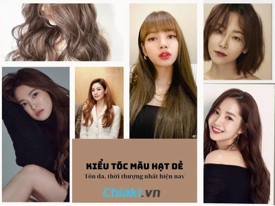 Tổng hợp 15+ màu tóc nhuộm nâu hạt dẻ đẹp tự nhiên cho phái nữ 2026