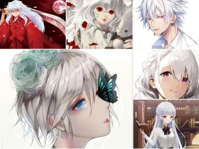 Tuyển Tập Ảnh Anime Cô Gái Tóc Trắng Đẹp Lung Linh Nhất 2026
