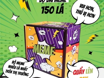 Meme lá bài bùng nổ hài hước qua bộ ảnh nghệ thuật mới